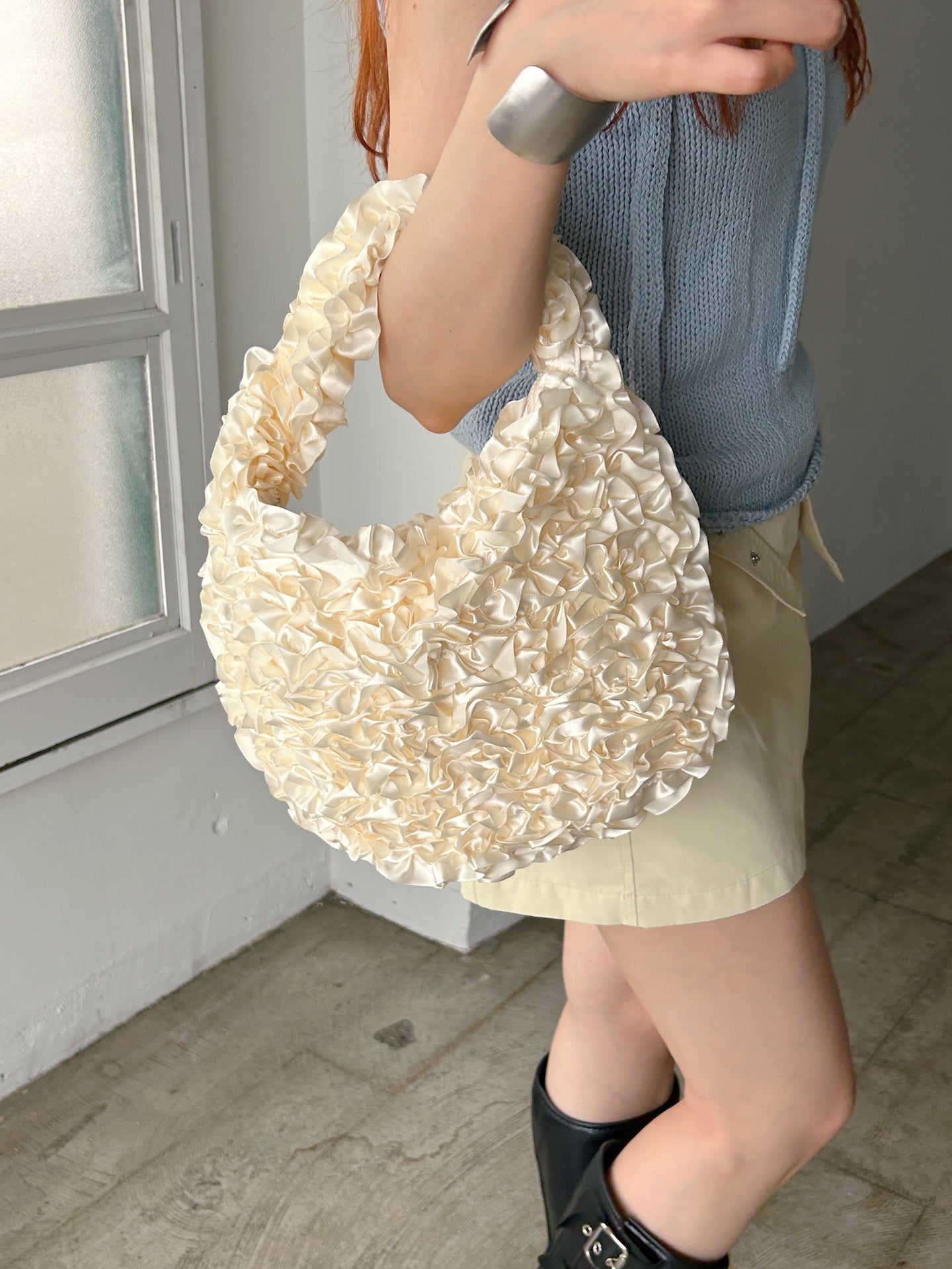 Whipped Round Bag