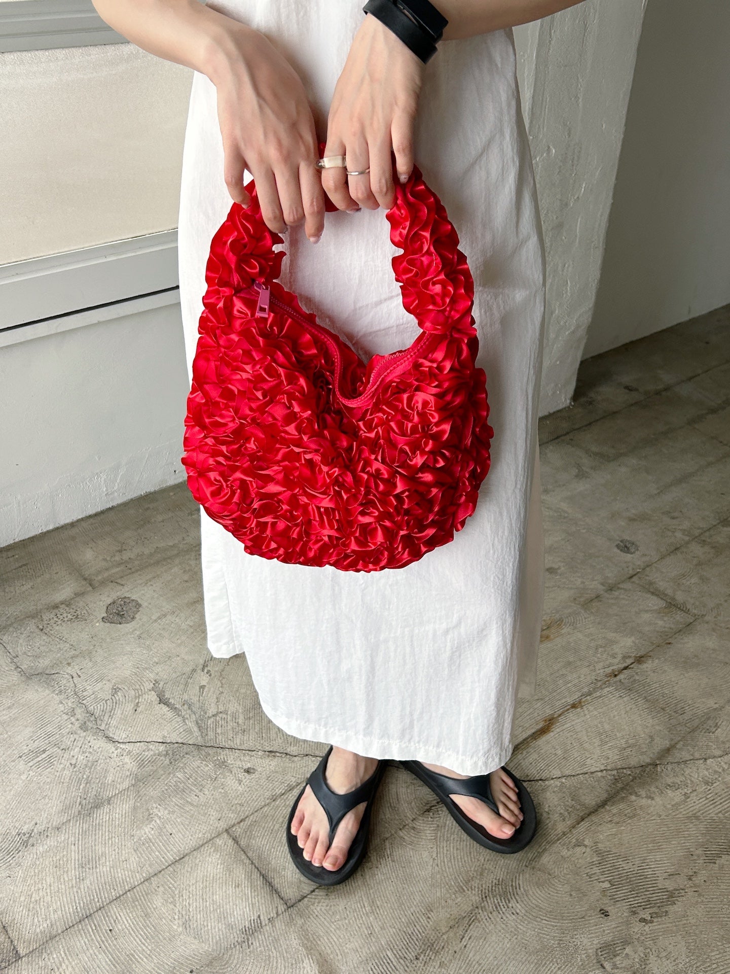 Whipped Round Bag