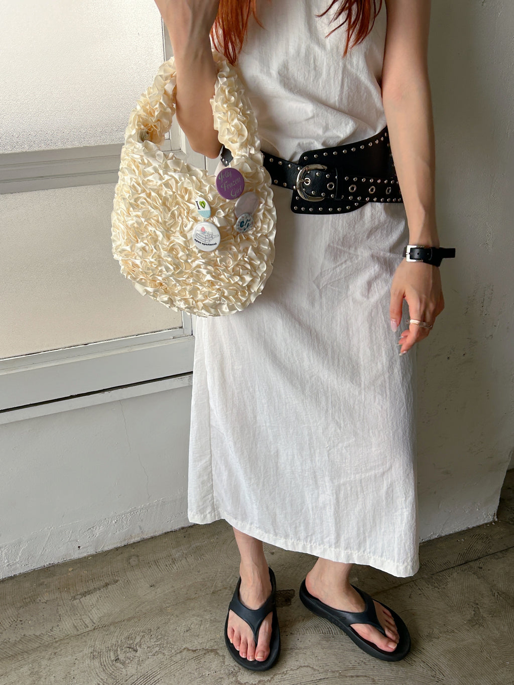Whipped Round Bag
