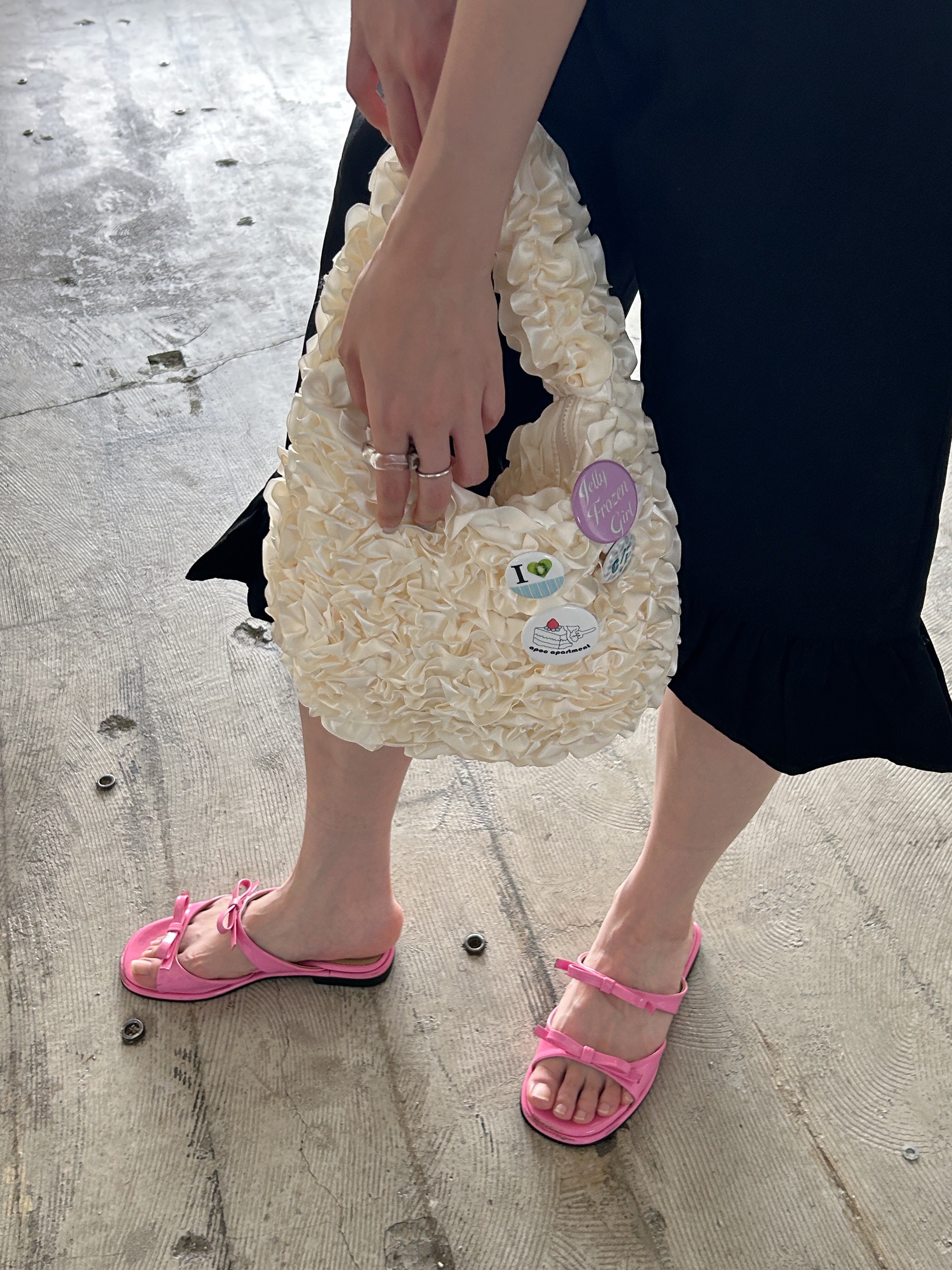 Whipped Round Bag
