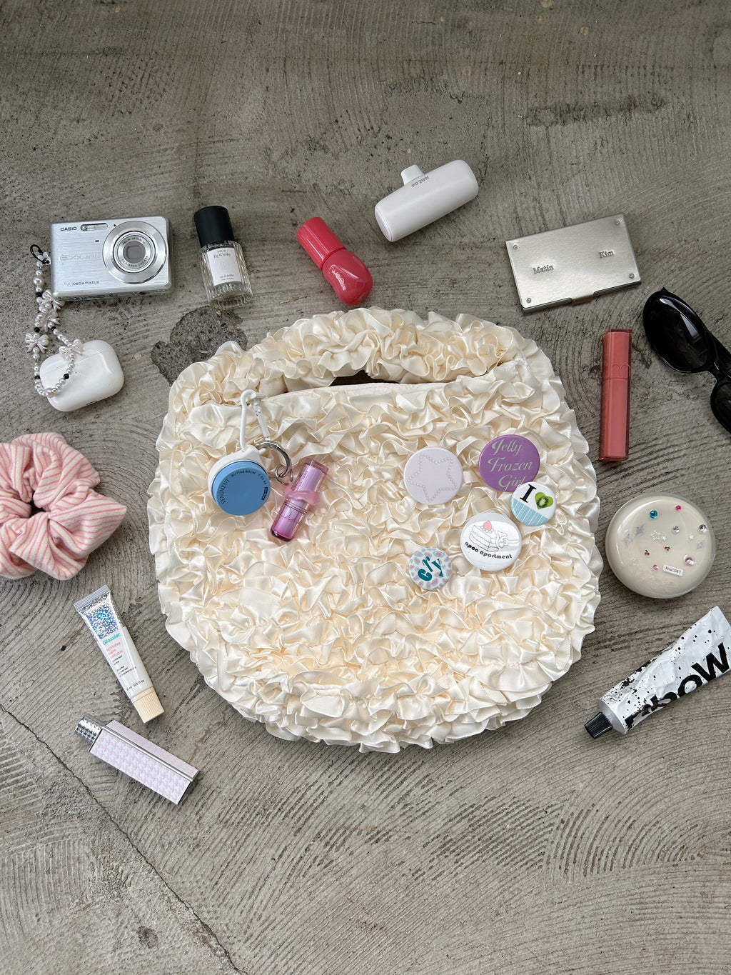 Whipped Round Bag