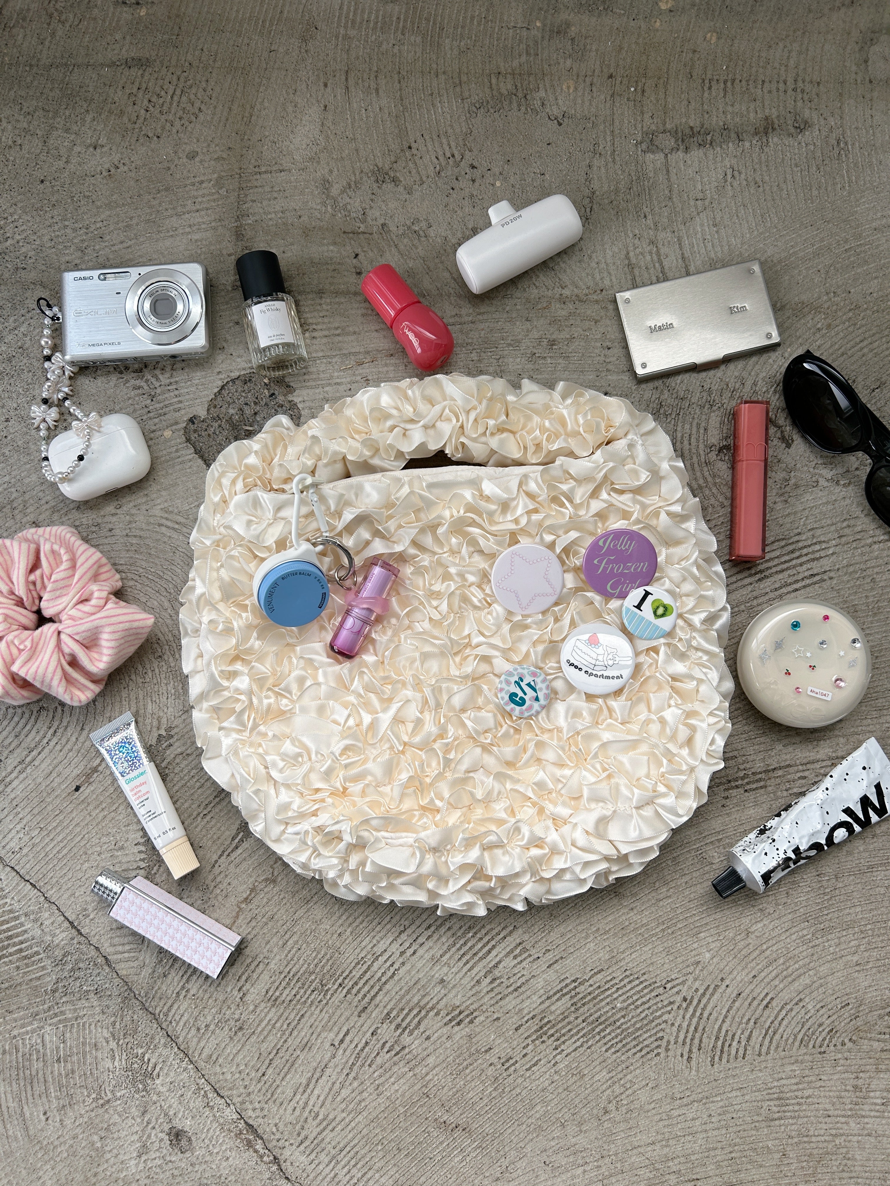Whipped Round Bag