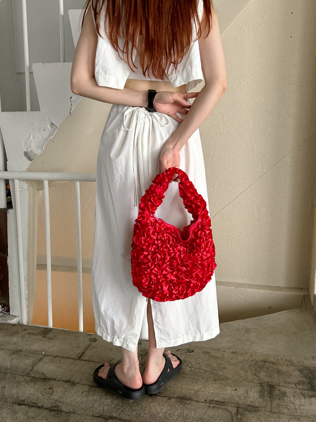 Whipped Round Bag
