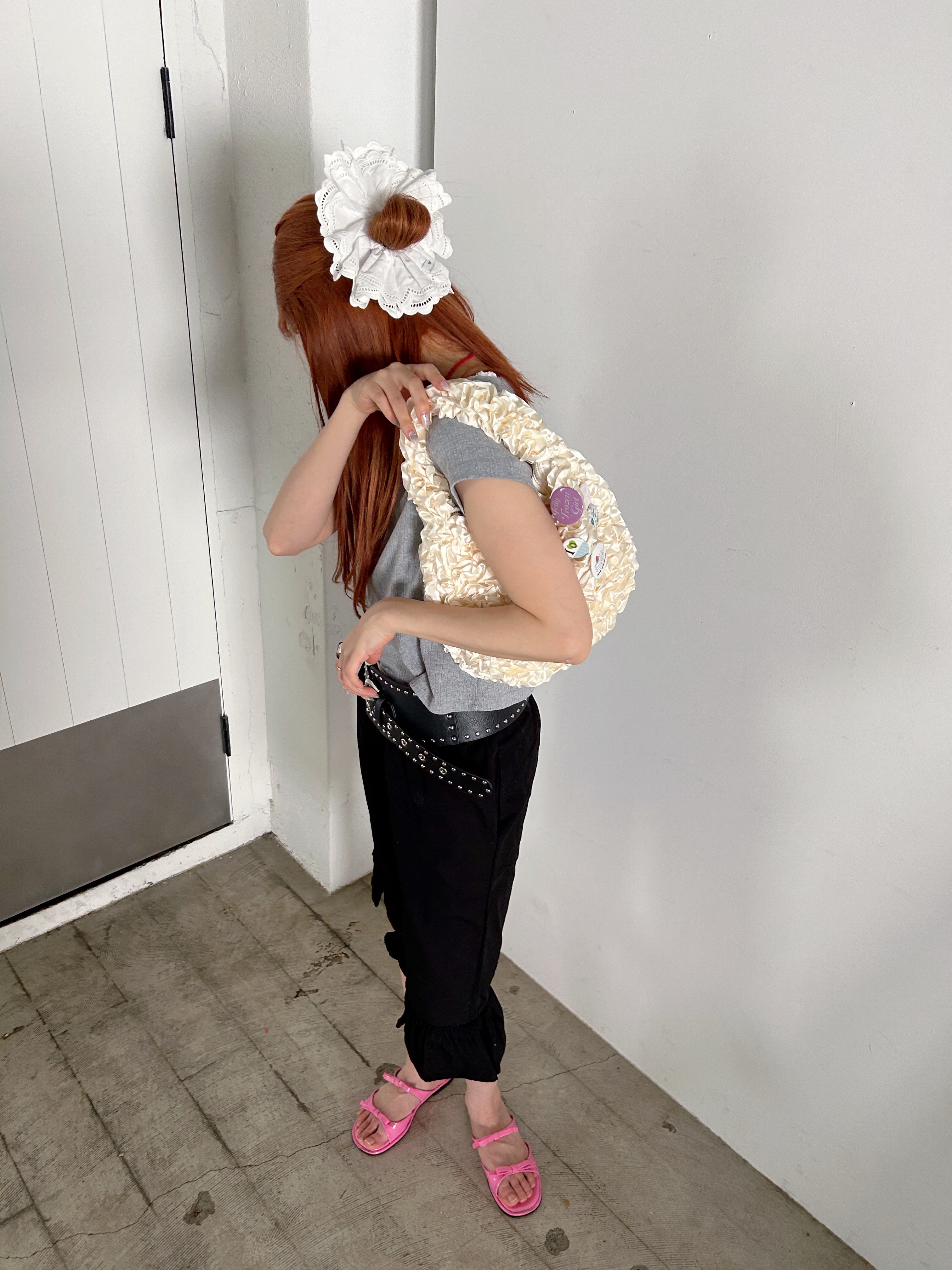 Whipped Round Bag